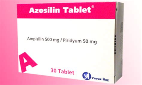 Yavuz İlaç Azosilin 30 Tablet - Yavuz İlaç ürünü