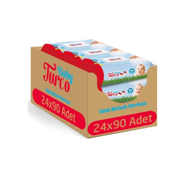 Baby Turco Islak Mendil 90X24 paket