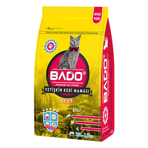 Bado Kedi Maması 500 gr Etli - Bado ürünü