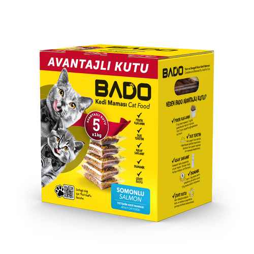 Bado Kedi Maması 500 gr Somonlu - Bado ürünü