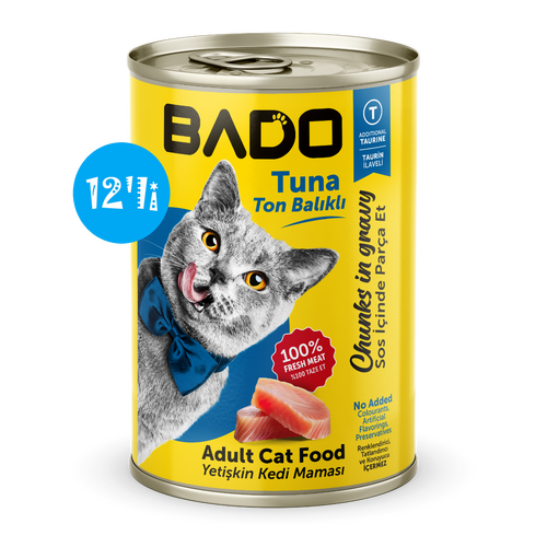 Bado Kedi Maması Konserve 400 gr Ton Balıklı - Bado ürünü