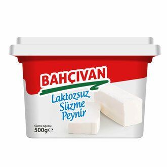 Bahçıvan Laktozsuz Süzme Peynir 500 Gr