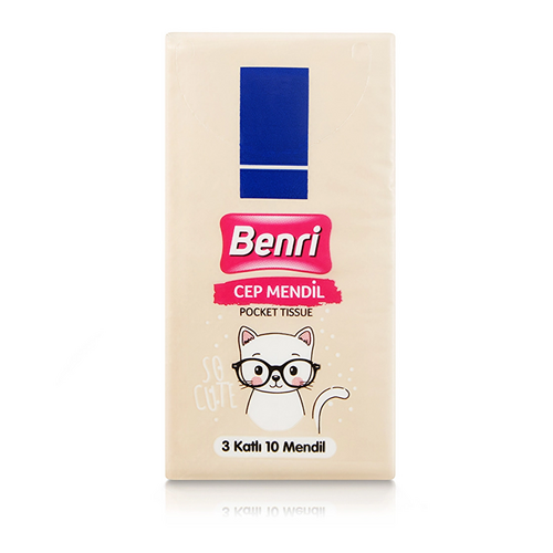 Benri Cep Mendili 10'lu - Benri ürünü