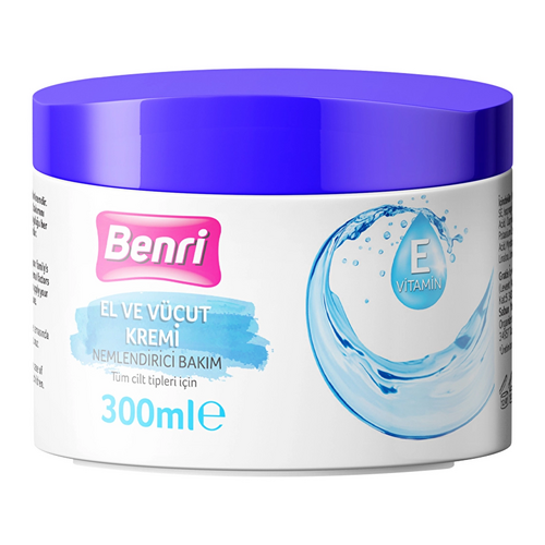 Benri El Ve Vücut Kremi 300 ml - Benri ürünü