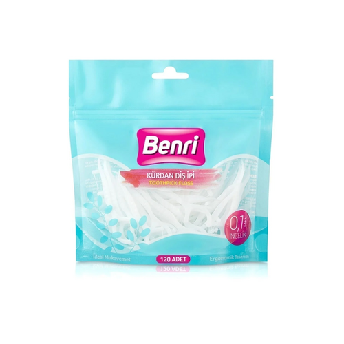 Benri Kürdan Diş İpi 120 Adet - Benri ürünü