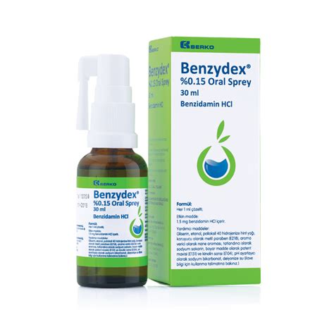 Lilyum İlaç Benzydex Ağız Spreyi % 0.15 30 ml - Lilyum İlaç ürünü