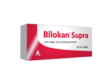 Berksam İlaç Bilokan Supra 30 Tablet - Berksam İlaç ürünü