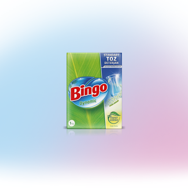 Bingo Dynamic Standart Makine Toz Deterjan Limon Kokulu