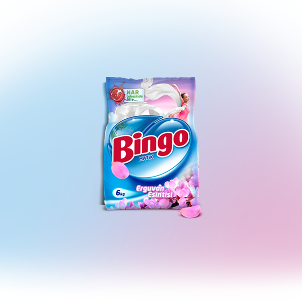 Bingo Matik Erguvan Esintisi Toz Çamaşır Deterjanı