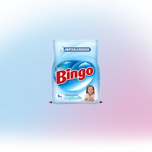 Bingo Matik Parfümsüz Toz Çamaşır Deterjanı