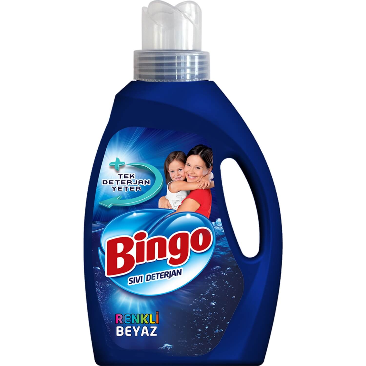 Bingo Renkli Sıvı Çamaşır Deterjan 33 Yıkama 2145 Ml