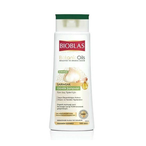Bioblas Botanic Oils Sarımsaklı Şampuan 500 Ml - Bioblas ürünü