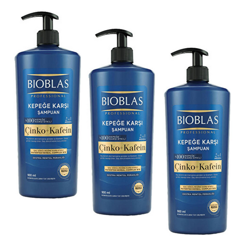 Bioblas Kepeğe Karşı Şampuan 2 Si 1 Arada Çinko Ve Kafein 900 ml - Bioblas ürünü