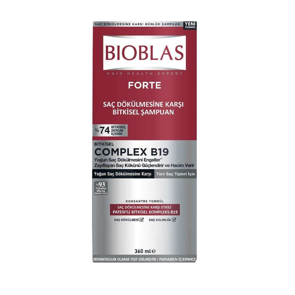 Bioblas Şampuan Forte Saç Dökülmelerine Karşı 360 ML