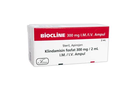 Farmalas İlaç Biocline 300 mg 1 Ampül - Farmalas İlaç ürünü
