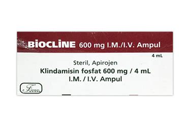 Farmalas İlaç Biocline 600 mg 1 Ampül - Farmalas İlaç ürünü