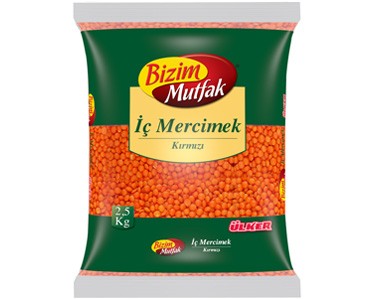 Ülker Bizim Mutfak Kırmızı Mercimek 2500gr