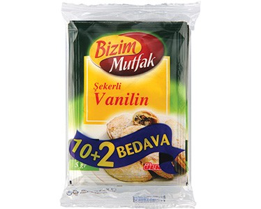 Ülker Bizim Mutfak Şekerli Vanilin 12'li Paket