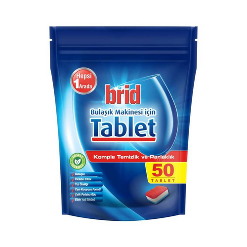 Brid 50'li Bulaşık Makinesi Tableti - Brid ürünü