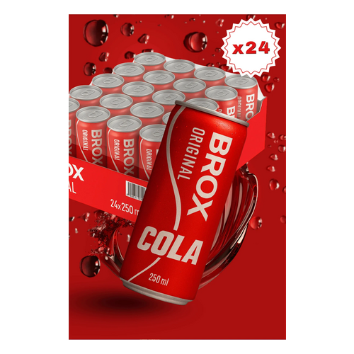 BROX KOLA 250 ML 24 ADET - BROX ürünü