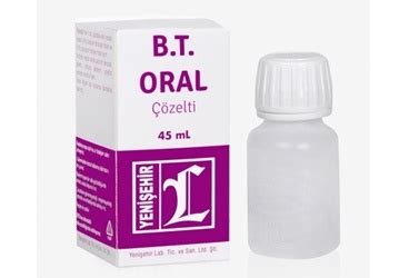 Yenişehir İlaç BT Oral Solüsyon 45 ml - Yenişehir İlaç ürünü