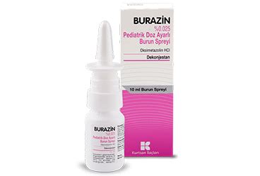 Kurtsan İlaç Burazin Sprey %0.025 Pediatrik Doz Ayarlı