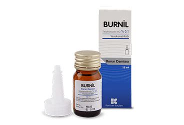 Kurtsan İlaç Burnil Burun Damlası 15 ml