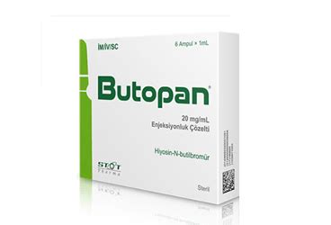 Metin Ecza Butopan 20 mg/ml 6 Ampül - Metin Ecza ürünü
