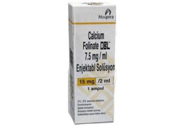Orna İlaç Calcium Folinate DBL 7.5 mg/ml 1 Ampül - Orna İlaç ürünü