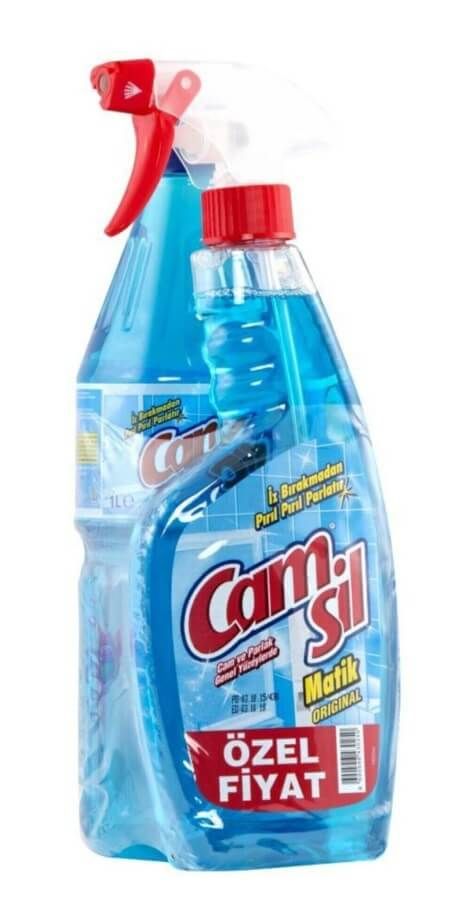 Camsil Cam Temizleyici 1 Lt + 500 Ml