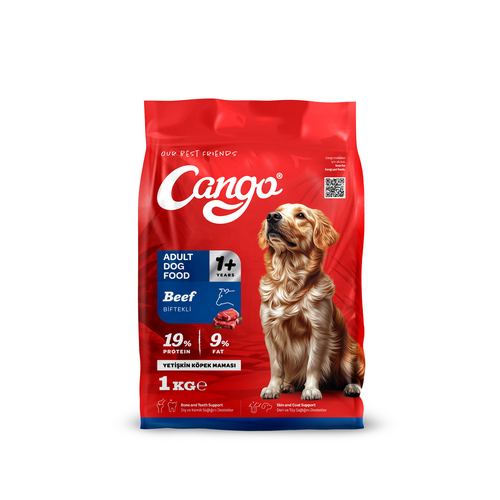 Cango Köpek Maması 1 kg Etli Biftekli