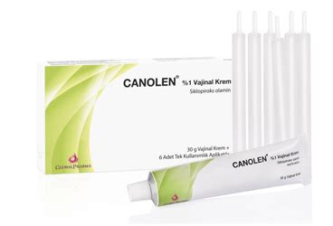 Global Pharma Canolen Vajinal Krem %1 30 g - Global Pharma ürünü