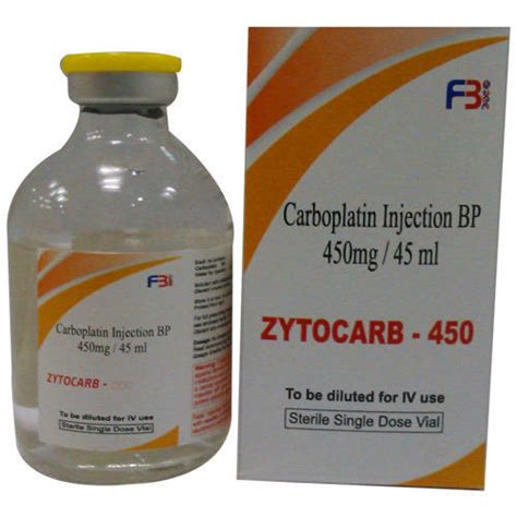 Orna İlaç Carboplatin Dbl 450 mg/45 ml