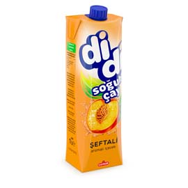 Çaykur DİDİ Şeftali Aromalı 1 Lt. Tetrapak