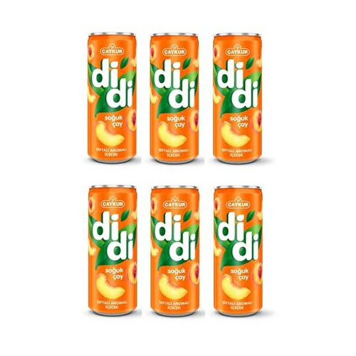 Çaykur Didi Soğuk Çay Şeftali 330 Ml - Didi ürünü