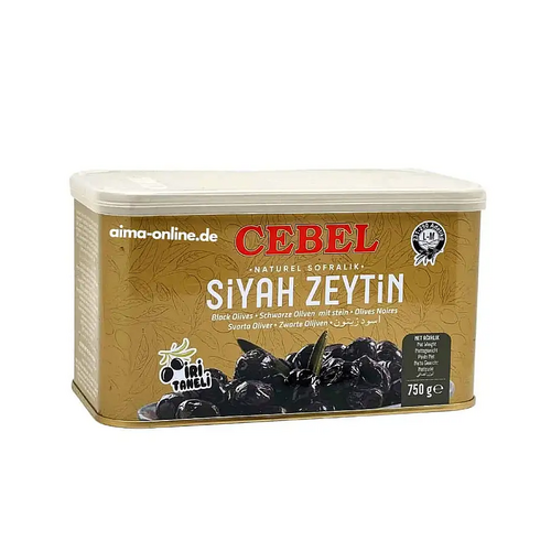Cebel Siyah Zeytin (750 g) - Cebel ürünü