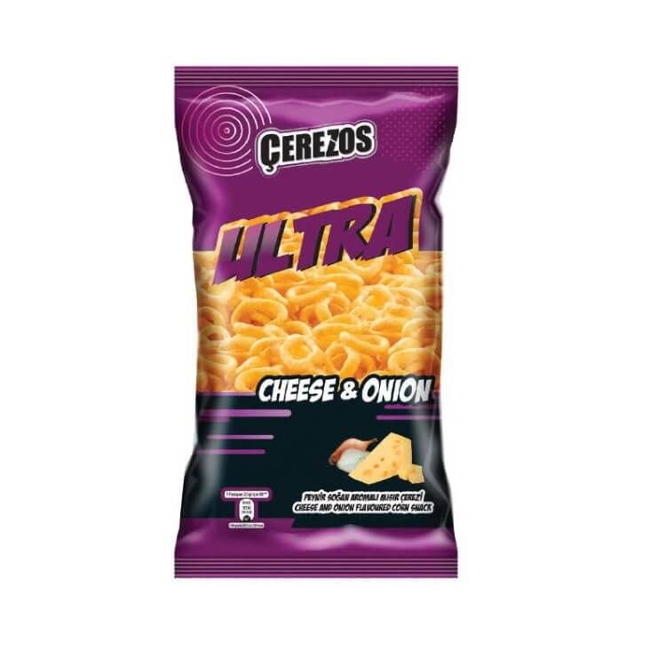 Çerezos Cips Ultra Peynir Soğan 100 Gr