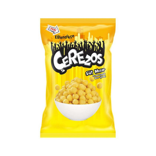 ÇEREZOS Süt Mısır Cipsi 100 G - Çerezos ürünü