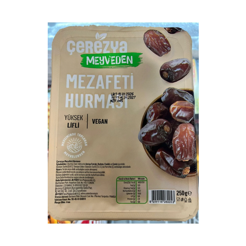 ÇEREZYA Kuru Meyve Hurma Zahidi 250 G - Çerezya ürünü