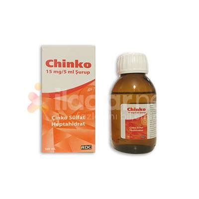 RDC İlaç Chinco Şurup 15 mg/5 ml 100 ml - RDC İlaç ürünü