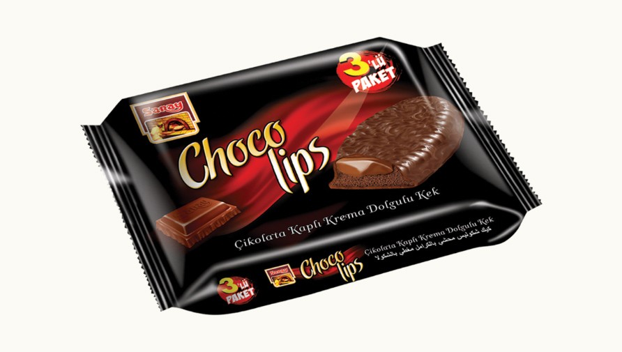 Saray Bisküvi - Chocolips - 3'lü Paket