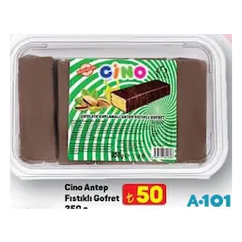Cino Antep Fıstıklı Gofret 350 G - Cino ürünü