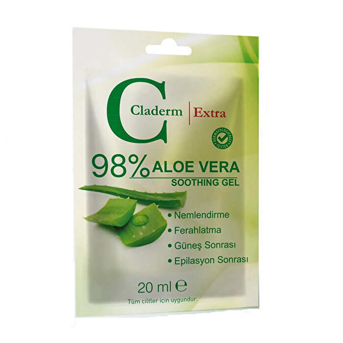 Claderm Aloe Vera Jel 20 ml