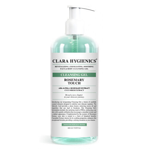 Clara Hygienics Rosemary Touch Pha Yüz Temizleme Jeli 400 ml - Clara Hygienics ürünü
