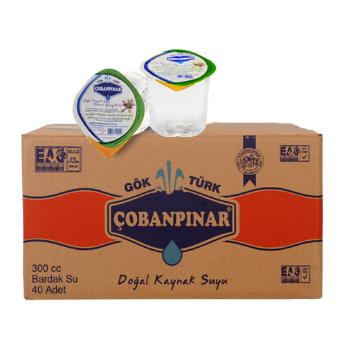 ÇOBANPINAR SU BARDAK 40X300 ML - Çobanpınar ürünü