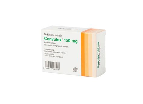 Liba İlaç Convulex 150 mg 60 Kapsül - Liba İlaç ürünü
