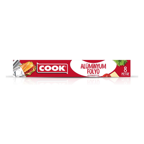Cook Alüminyum Folyo, 30 cm x 8 m, 1 Adet - Cook ürünü