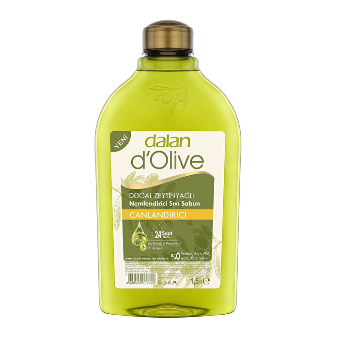 Dalan d'Olive Sıvı Sabun, Canlandırıcı 1,5 lt