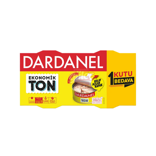 Dardanel Ayçiçek Yağlı Ekonomik Ton Balığı 4 x 140 G - Dardanel ürünü