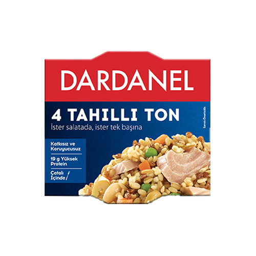 Dardanel Konserve Dört Tahıllı Ton Balığı (185 g)